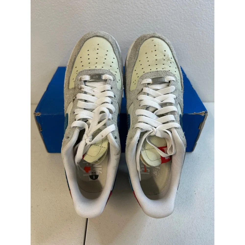 Nike Air Force 1 Low SP Undefeated 5 On It Grey Fog Mens 8 #2462
